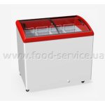 Морозильна скриня з гнутим склом Juka M300S